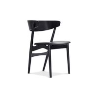 Black oak / Black leather