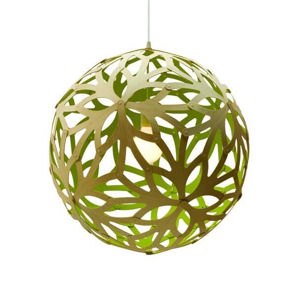 Blommigt &Oslash;60 Lime Taklampa