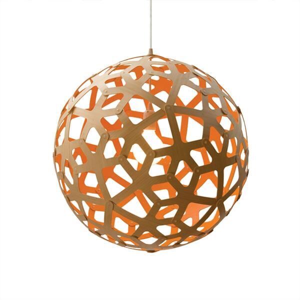 Korall &Oslash;60 Orange Taklampa