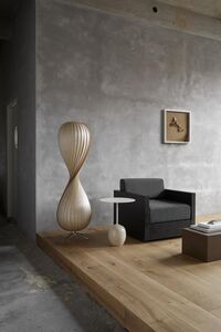 TR10 Gulvlampe 40x105 Birk/Natural