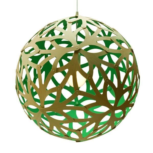 Floral &Oslash;100 Aqua Taklampa