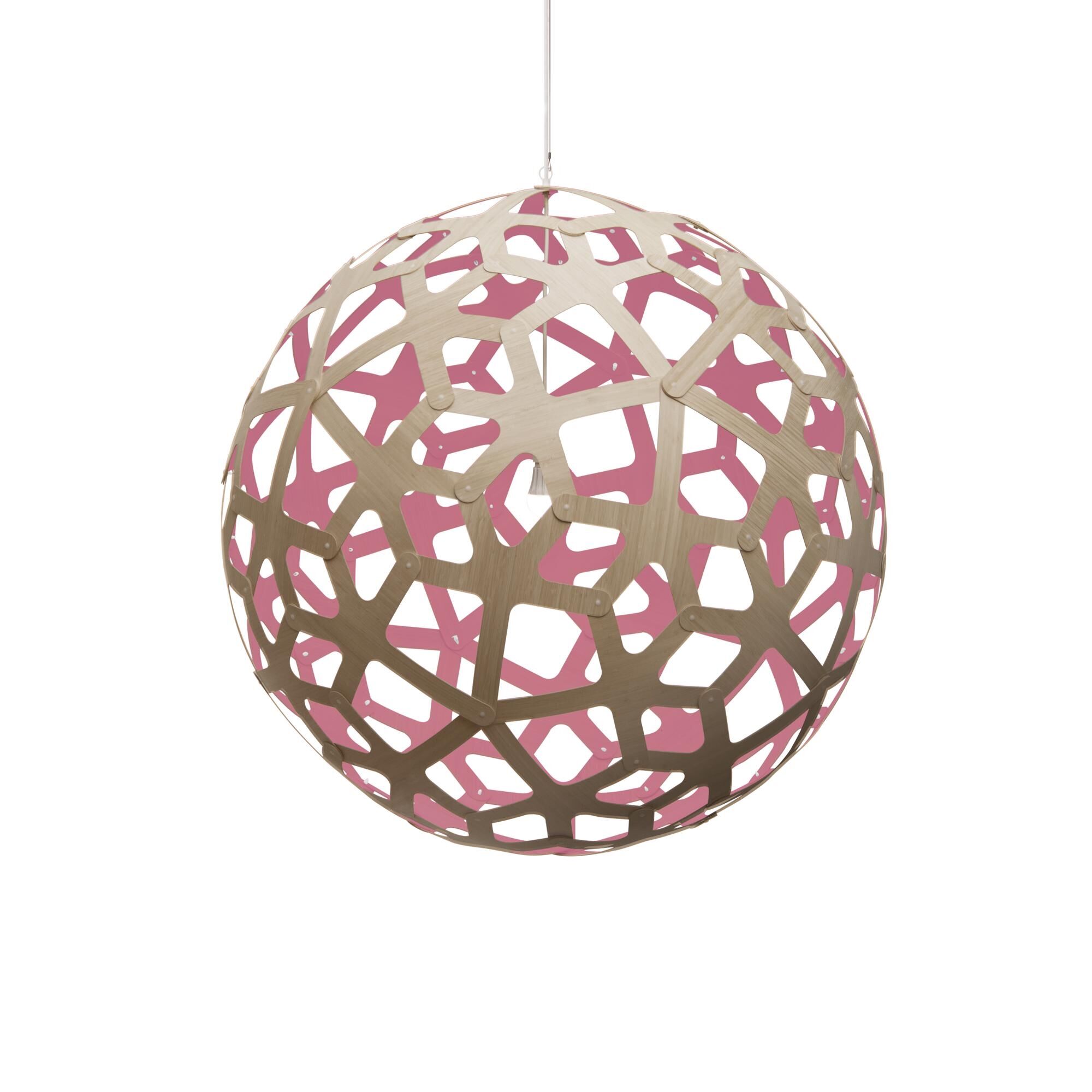 Korall Taklampa &Oslash;100 Rosa
