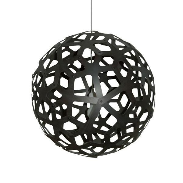 Korall &Oslash;60 Svart Taklampa