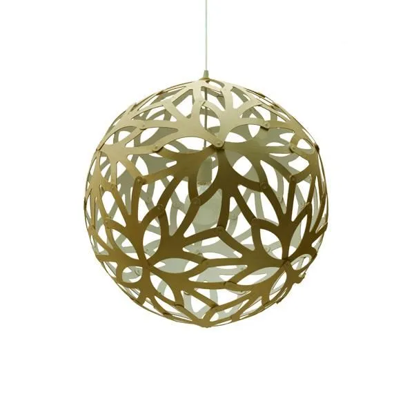 Floral Ø40 White Pendant
