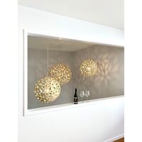 Floral Pendant Ø80 Bamboo