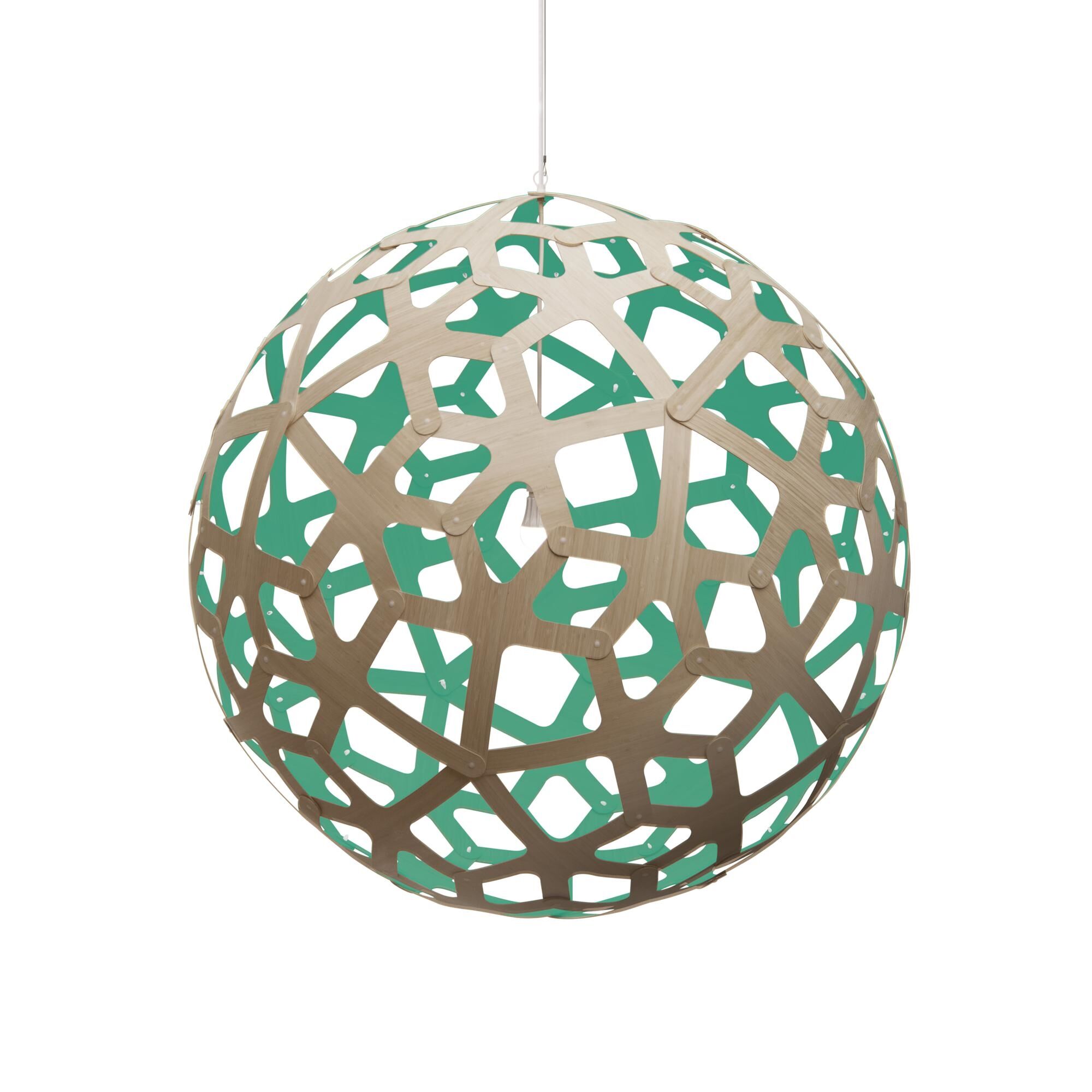 Korall Taklampa &Oslash;120 Aqua
