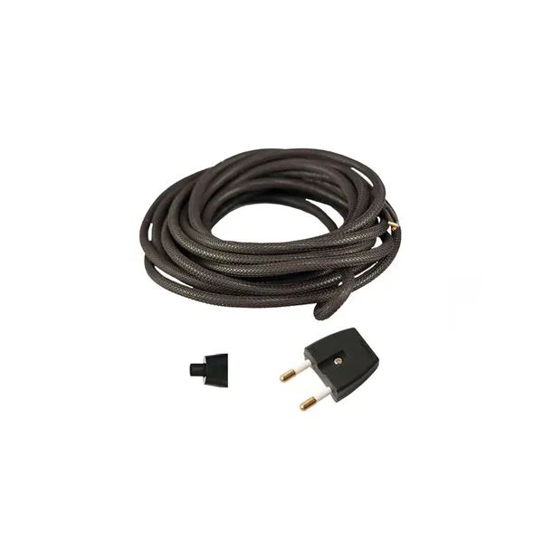 Cord & Switch Kit for Cartridge Wall Lamp Black