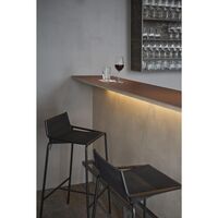 Noel Bar Stool Black/ Black Linen H77 cm