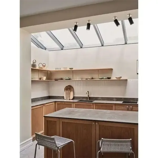 Cartridge Recessed Ceiling Light Solid Brass Clip-Fit
