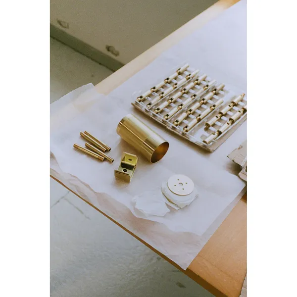 Cartridge Recessed Ceiling Light Solid Brass Clip-Fit