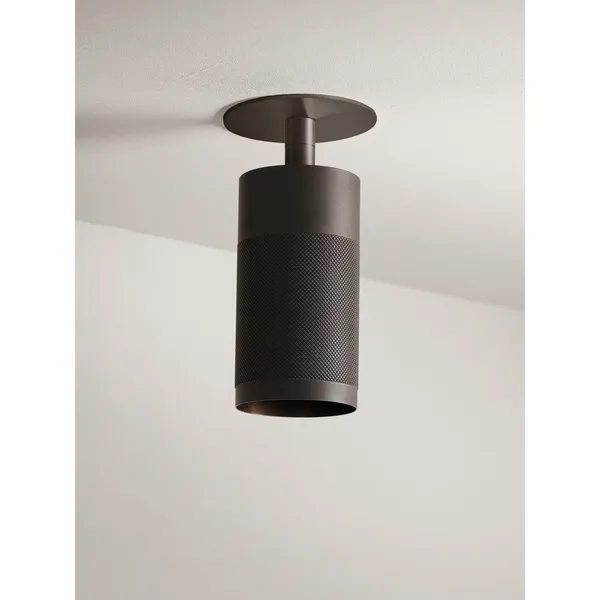 Cartridge Recessed Ceiling Light Burnished Brass Clip-Fit