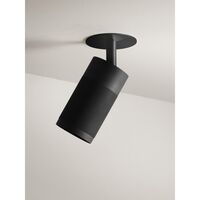 Patrone Recessed Ceiling Light Black Burnished Brass Clip-Fit
