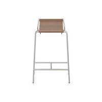 Noel Bar Stool H67 Steel/ Brown Wool