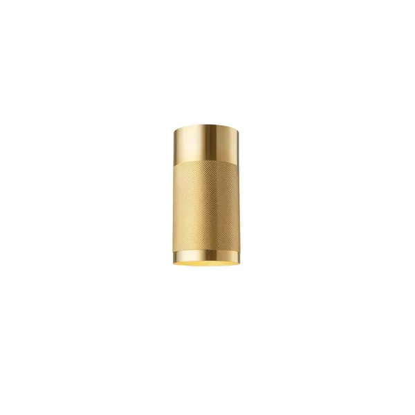 Patrone Surface Ceiling Light Solid Brass