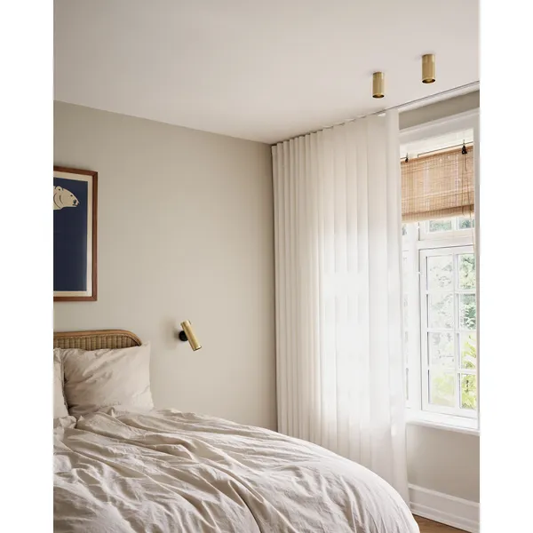 Patrone Surface Ceiling Light Solid Brass