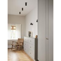 Patrone Surface Ceiling Light Burnished Brass