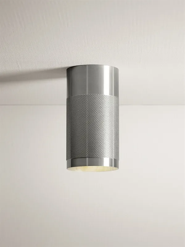 Patrone Surface Ceiling Light Nickel Plated Brass