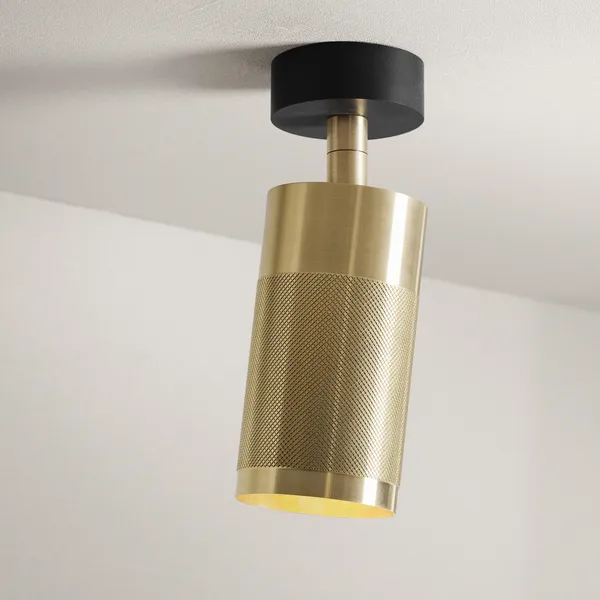 Patrone Taklampe Solid Messing
