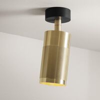 Patrone Taklampe Solid Messing