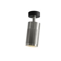 Cartridge Ceiling Light Nickel Plated Brass