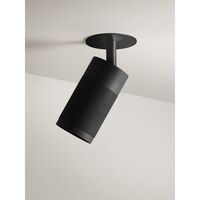 Patrone Deckenleuchte, Schwarz Brüniertes Messing, Box-Fit