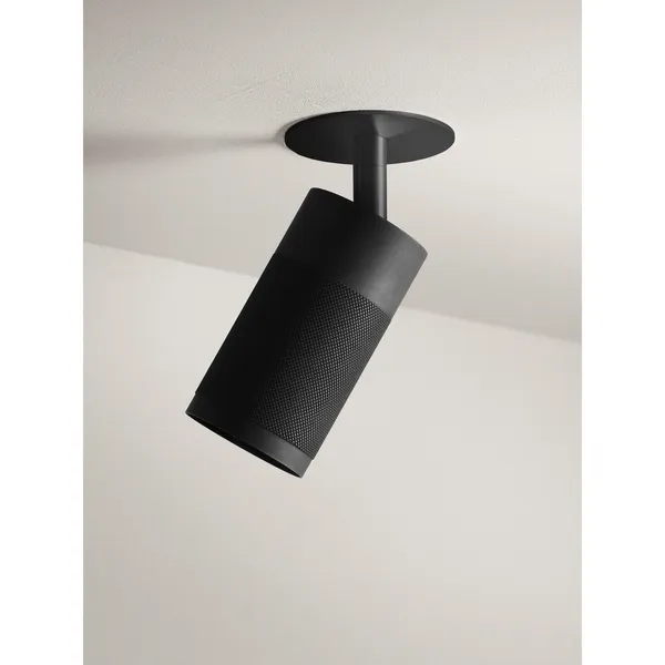 Patrone Deckenleuchte, Schwarz Brüniertes Messing, Box-Fit