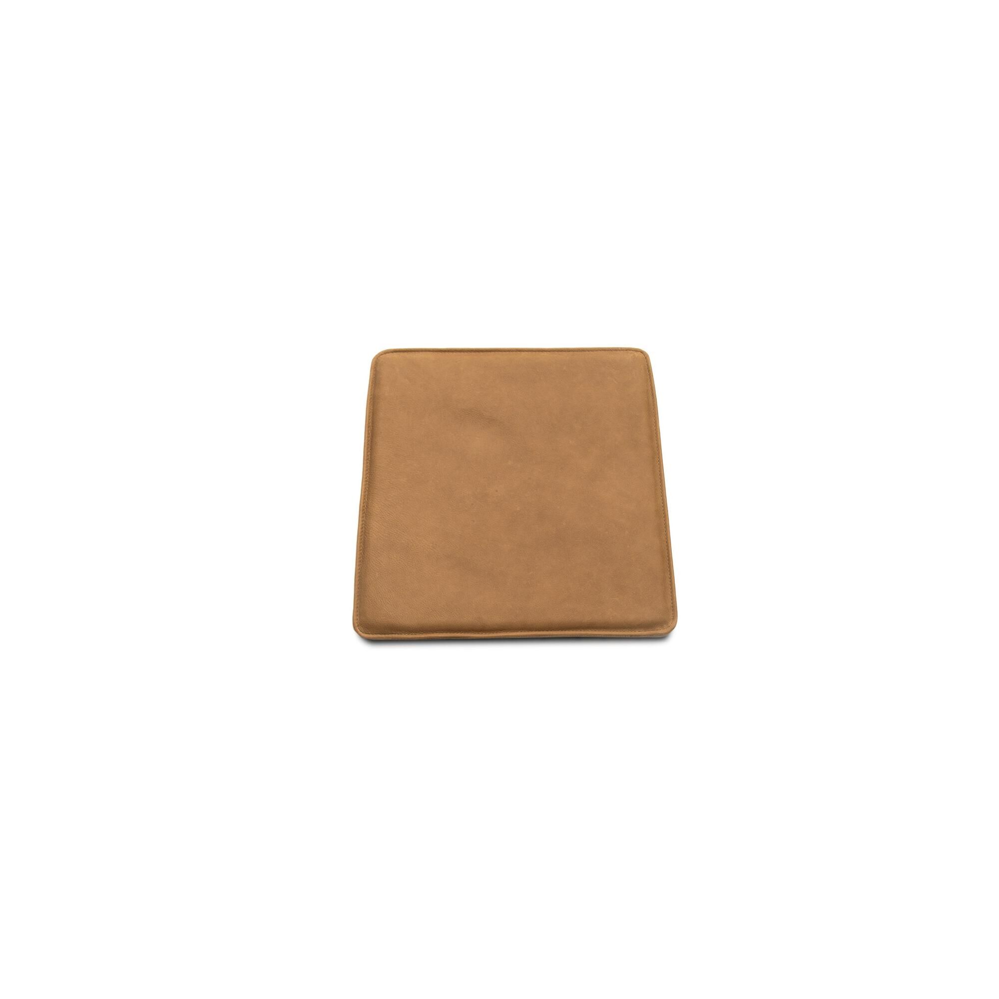 Oreiller Sable Cuir/Lin
