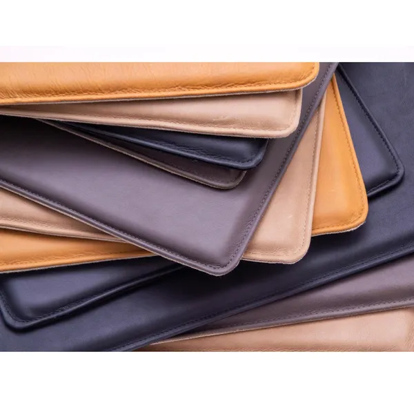 Oreiller Sable Cuir/Lin