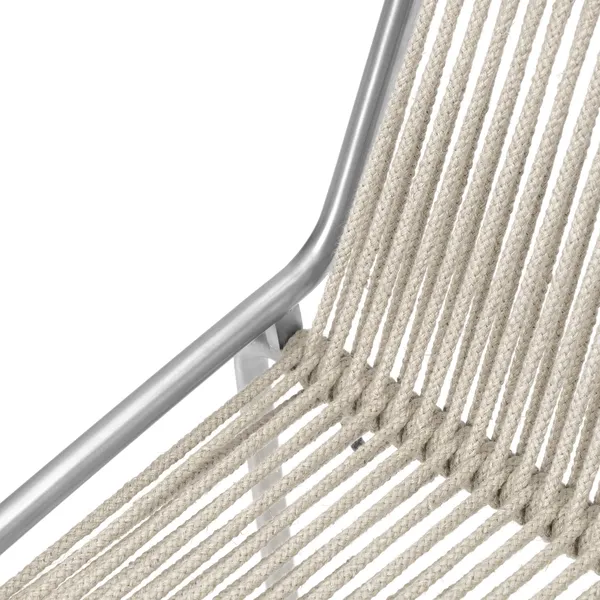 Noel Dining Chair with Armrests Steel/Linen