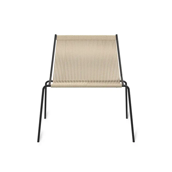 Noel Armchair Black/ Linen