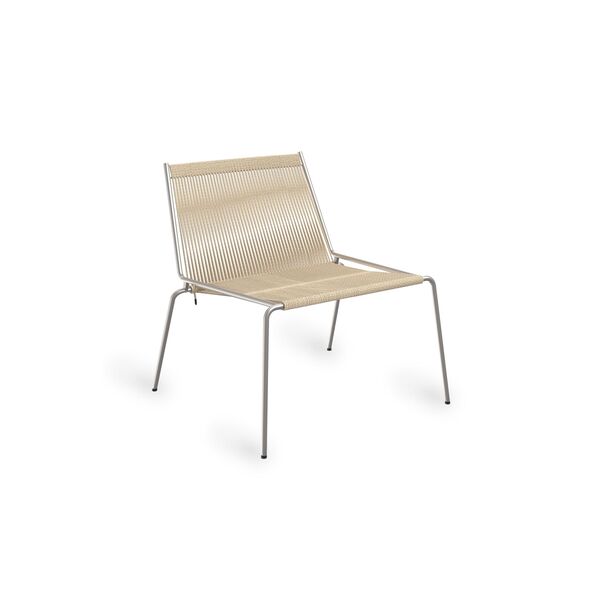 Noel Armchair Stainless Steel/ Linen