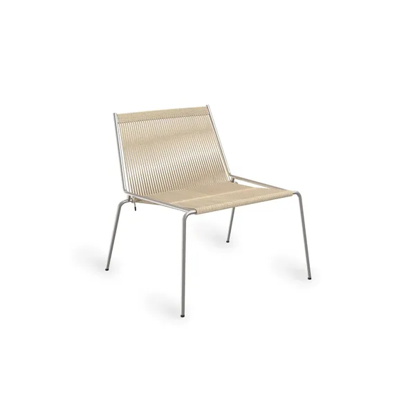 Noel Armchair Stainless Steel/ Linen
