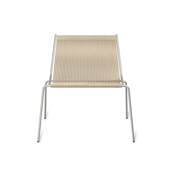 Noel Armchair Stainless Steel/ Linen
