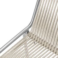 Noel Armchair Stainless Steel/ Linen