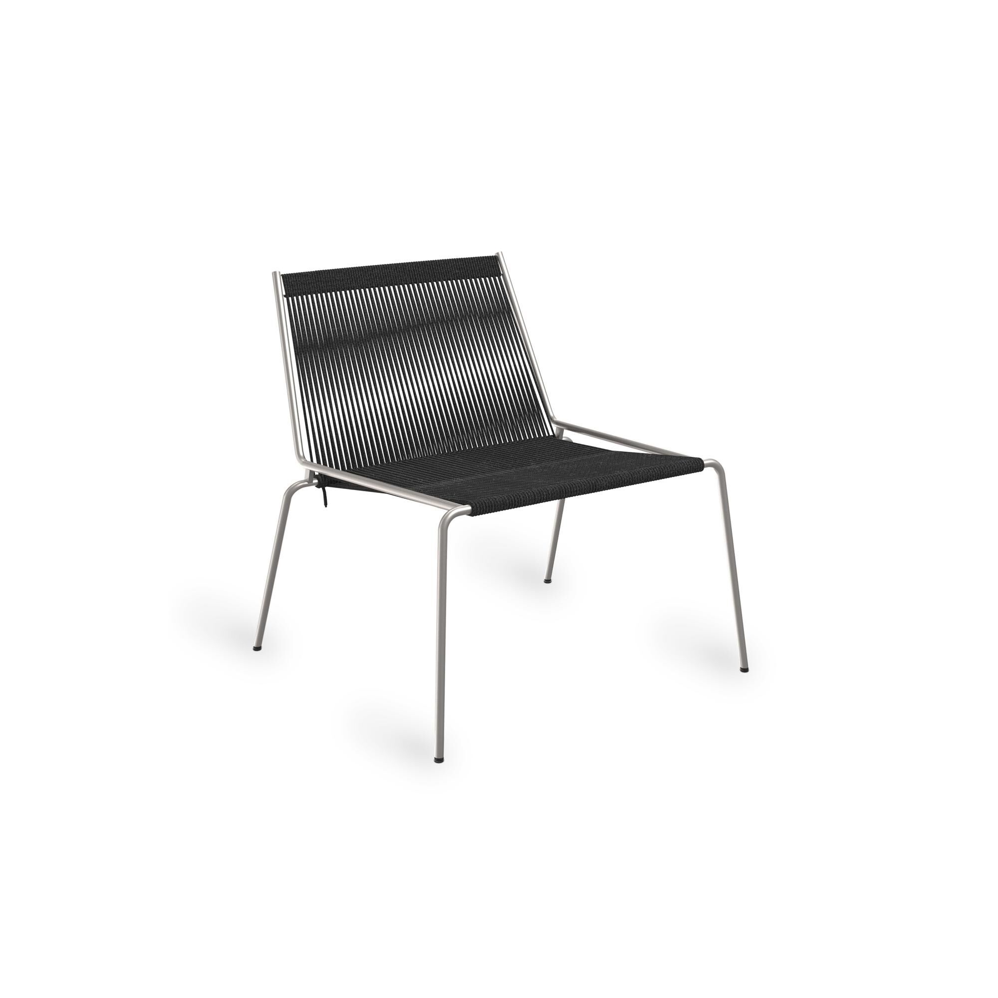 Noel Lnestol Rustfrit Stl / Sort Linned