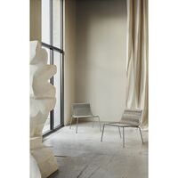 Sillón Noel Acero Inoxidable/ Gris Gris