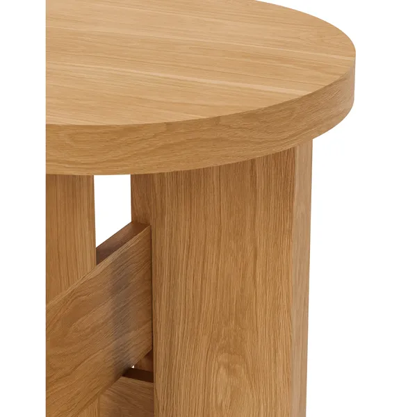 Mio Stool/Side Table Oak