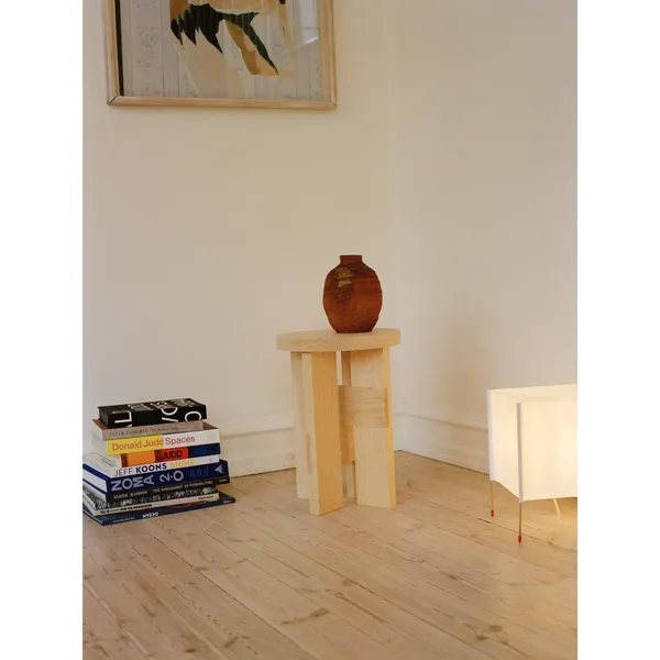 Mio Stool/Side Table Oak
