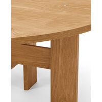 Mio Dining Table Ø140 Oak