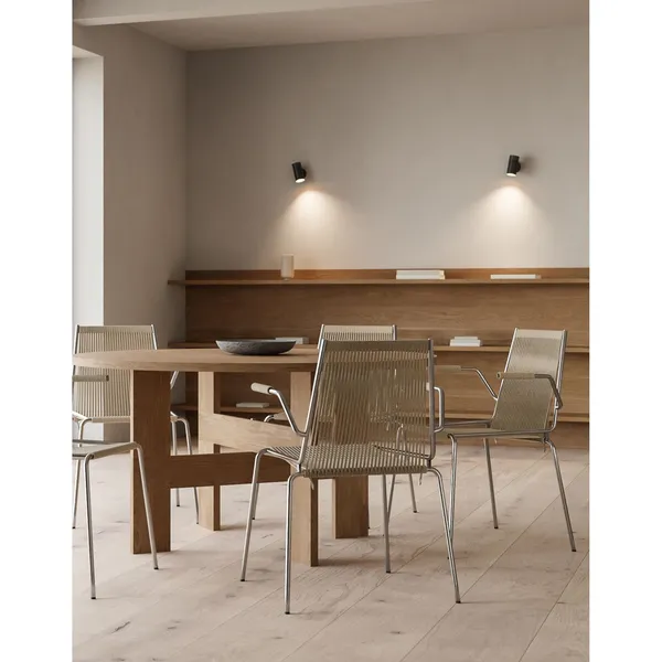 Mio Dining Table Ø140 Solid Stained Oak