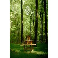 Mio Dining Table Ø140 Solid Stained Oak