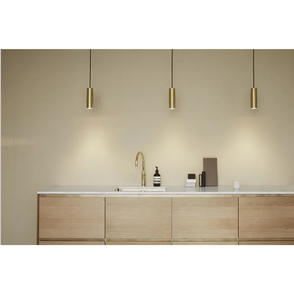Taklampe i Messing