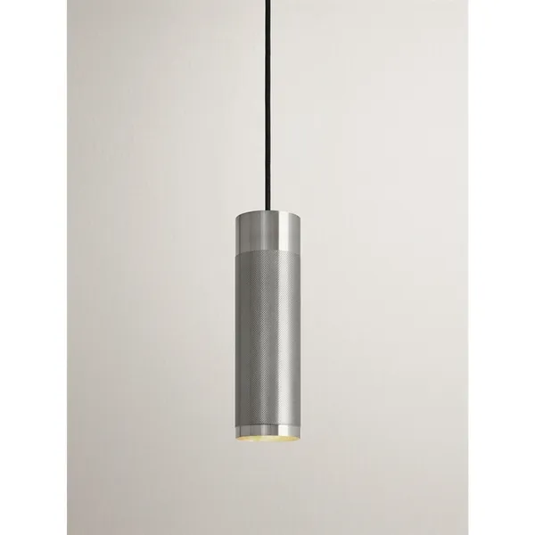 Pendelleuchte Aus Vernickeltem Messing