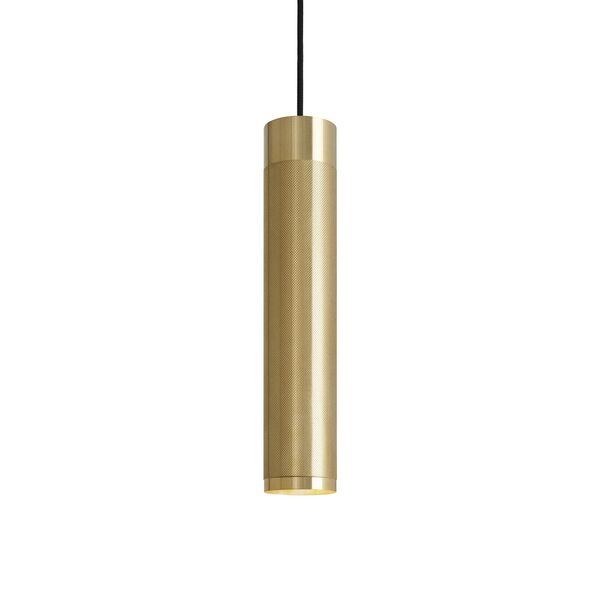 Cartridge Pendant Long Brass