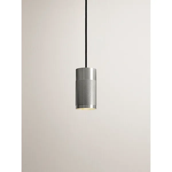 Cartridge Pendant Small Nickel Plated Brass