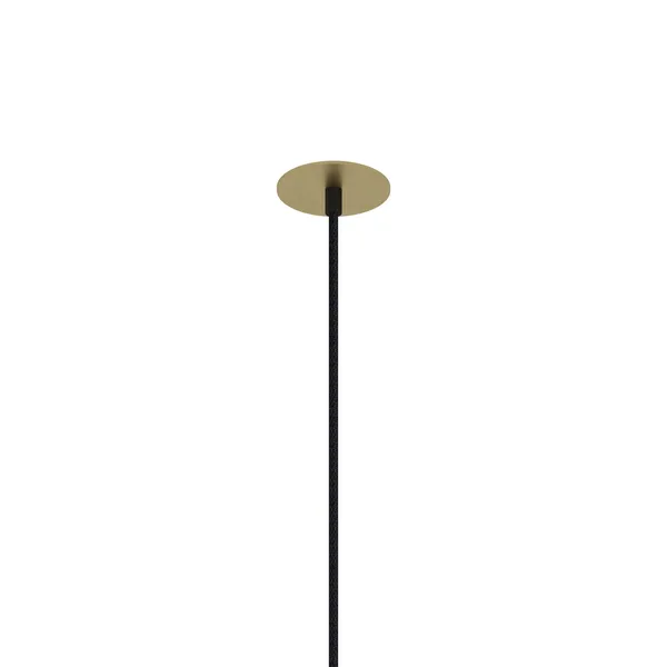 Cartridge Ceiling Rosette Brass