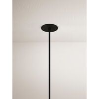 Cartridge Ceiling Rosette Brass