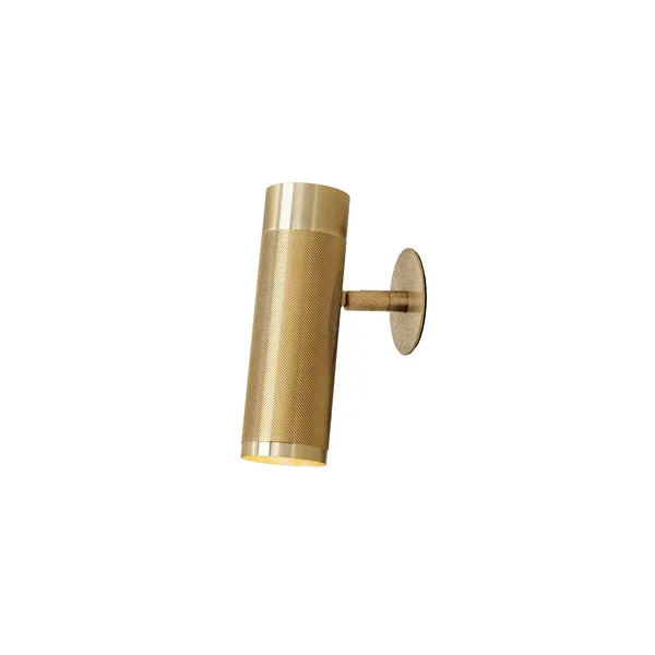 Cartridge Infälld Vägglampa Stor Mässing