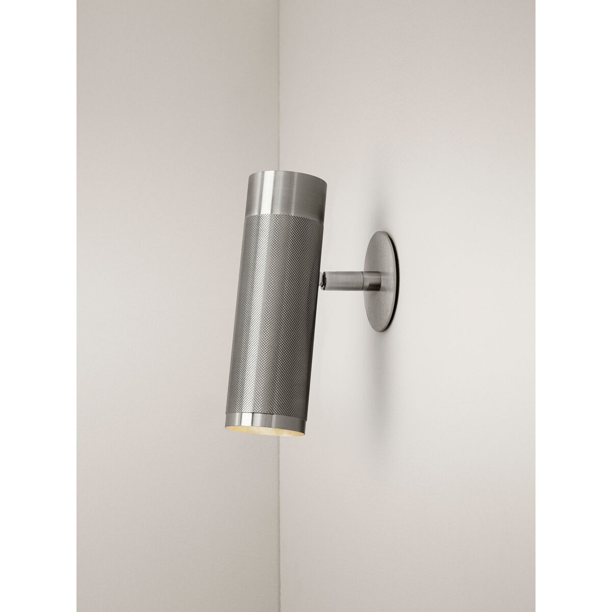 Patrone Recessed Wall Lamp Large Nickel Plated Brass