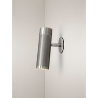 Patrone Recessed Wall Lamp Large Nickel Plated Brass